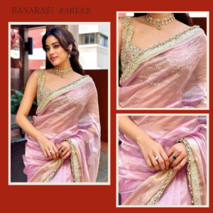 Banarasi Tissue — Lightweight Grace for Festive Evenings